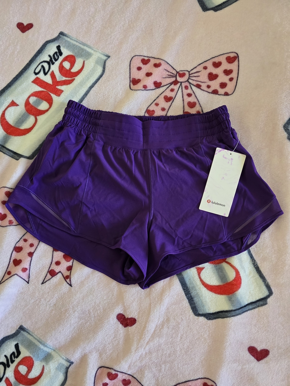 Lululemon Violet Athletic Shorts